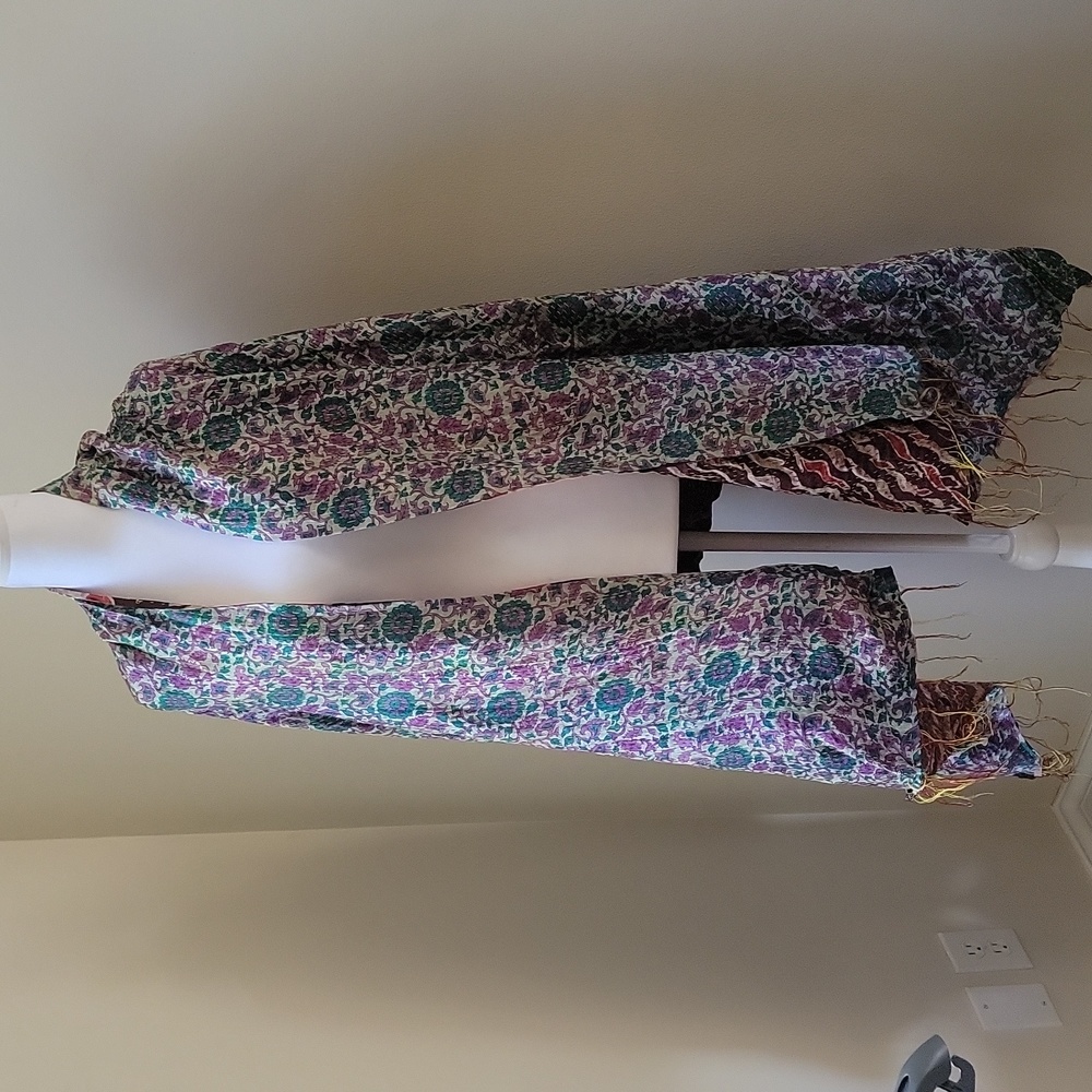 Brown green Scarf